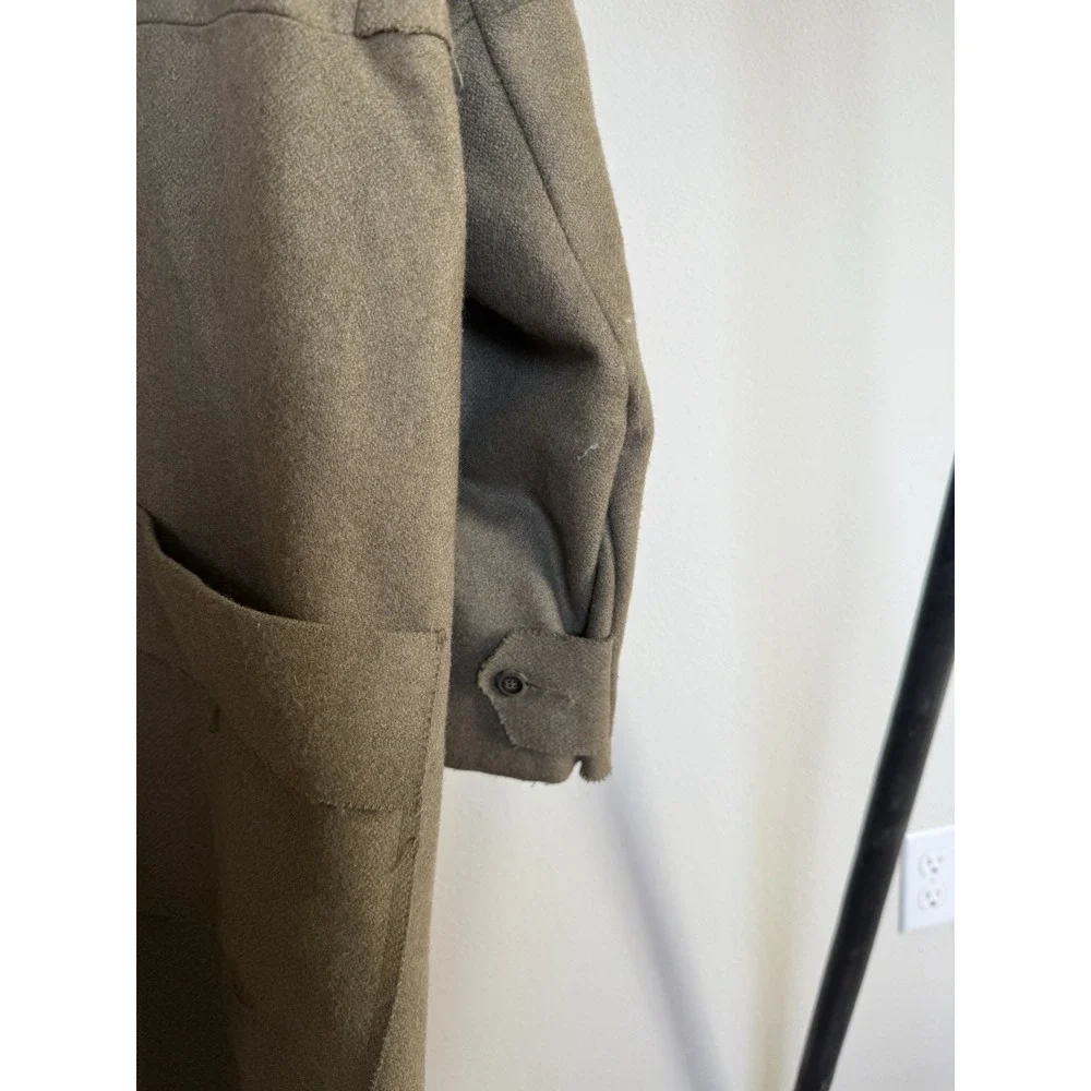 H+ Par Hannoh Deconstructed Wool‎ Oversized Coat Avant-Garde Minimalist SZ 38 - Picture 4 of 9